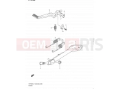 SUZUKI SFV650A L1 (2011) Gladius (E03,E28,E33) 58 - STAND