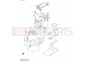 SUZUKI SFV650A L1 (2011) Gladius (E03,E28,E33) 79 - BATTERY HOLDER (SFV650AL1 E33)