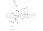 SUZUKI SFV650A L1 (2011) Gladius (E03,E28,E33) 88 - HANDLEBAR (SFV650L1 E33)