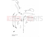 SUZUKI SFV650A L1 (2011) Gladius (E03,E28,E33) 90 - HANDLEBAR (SFV650AL1 E33)