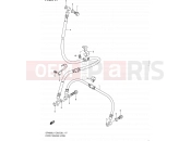 SUZUKI SFV650A L1 (2011) Gladius (E03,E28,E33) 117 - FRONT BRAKE HOSE (SFV650L1 E28)