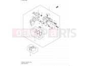 SUZUKI SFV650A L1 (2011) Gladius (E03,E28,E33) 138 - REAR CALIPER (SFV650L1 E28)