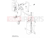 SUZUKI SFV650A L1 (2011) Gladius (E03,E28,E33) 147 - REAR MASTER CYLINDER (SFV650AL1 E33)