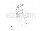 SUZUKI SFV650A L1 (2011) Gladius (E21) 79 - BATTERY HOLDER (SFV650UL1 E21)