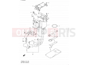 SUZUKI SFV650A L1 (2011) Gladius (E21) 81 - BATTERY HOLDER (SFV650UAL1 E21)