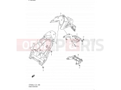 SUZUKI SFV650A L1 (2011) Gladius (E21) 96 - REAR FENDER (SFV650L1 E21)