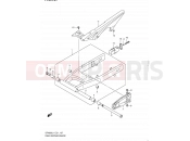 SUZUKI SFV650A L1 (2011) Gladius (E21) 137 - REAR SWINGINGARM
