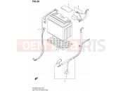 SUZUKI SFV650A L2 (2012) Gladius (E03,E28,E33) 25 - BATTERY (SFV650L2 E28)