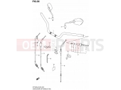 SUZUKI SFV650A L2 (2012) Gladius (E03,E28,E33) 50 - HANDLEBAR (SFV650AL2 E28)