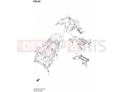SUZUKI SFV650A L2 (2012) Gladius (E03,E28,E33) 52 - REAR FENDER