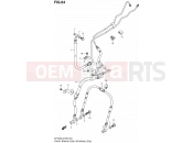SUZUKI SFV650A L2 (2012) Gladius (E03,E28,E33) 64 - FRONT BRAKE HOSE (SFV650AL2 E28)