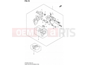 SUZUKI SFV650A L2 (2012) Gladius (E03,E28,E33) 72 - REAR CALIPER (SFV650AL2 E28)