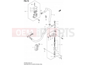 SUZUKI SFV650A L2 (2012) Gladius (E03,E28,E33) 73 - REAR MASTER CYLINDER (SFV650L2 E28)