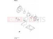 SUZUKI SFV650A L2 (2012) Gladius (E21) 14 - OIL PUMP