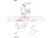 SUZUKI SFV650A L2 (2012) Gladius (E21) 85 - BATTERY HOLDER (SFV650AL2 E21)
