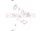SUZUKI SFV650A L2 (2012) Gladius (E38) 14 - OIL PUMP