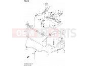 SUZUKI SFV650A L2 (2012) Gladius (E38) 19 - RADIATOR HOSE