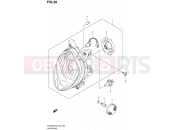 SUZUKI SFV650A L2 (2012) Gladius (E38) 28 - HEADLAMP