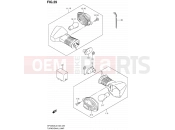 SUZUKI SFV650A L2 (2012) Gladius (E38) 29 - TURNSIGNAL LAMP