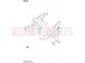 SUZUKI SFV650A L2 (2012) Gladius (E38) 40 - FRAME LOWER COVER