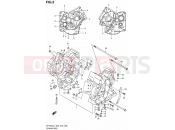 SUZUKI SFV650A L3 (2013) Gladius (E03,E28,E33) 5 - CRANKCASE