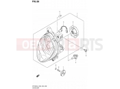 SUZUKI SFV650A L3 (2013) Gladius (E03,E28,E33) 38 - HEADLAMP