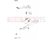 SUZUKI SFV650A L3 (2013) Gladius (E03,E28,E33) 48 - STAND