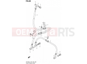 SUZUKI SFV650A L3 (2013) Gladius (E03,E28,E33) 80 - FRONT BRAKE HOSE (SFV650L3 E03)