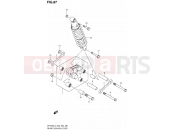 SUZUKI SFV650A L3 (2013) Gladius (E03,E28,E33) 87 - REAR CUSHION LEVER