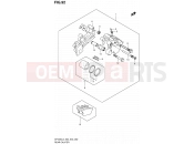 SUZUKI SFV650A L3 (2013) Gladius (E03,E28,E33) 92 - REAR CALIPER (SFV650L3 E33)