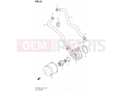 SUZUKI SFV650A L3 (2013) Gladius (E21) 31 - OIL COOLER