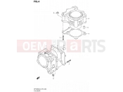 SUZUKI SFV650A L3 (2013) Gladius (E73) 4 - CYLINDER
