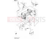 SUZUKI SFV650A L3 (2013) Gladius (E73) 11 - THROTTLE BODY
