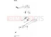 SUZUKI SFV650A L3 (2013) Gladius (E73) 34 - STAND