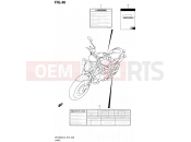 SUZUKI SFV650A L3 (2013) Gladius (E73) 48 - LABEL