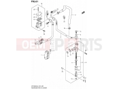 SUZUKI SFV650A L3 (2013) Gladius (E73) 61 - REAR MASTER CYLINDER