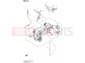 SUZUKI SFV650A L4 (2014) Gladius (E03,E28,E33) 14 - THROTTLE BODY (SFV650AL4 E28)