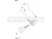 SUZUKI SFV650A L4 (2014) Gladius (E03,E28,E33) 20 - OIL COOLER