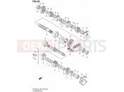 SUZUKI SFV650A L4 (2014) Gladius (E03,E28,E33) 25 - TRANSMISSION