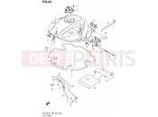 SUZUKI SFV650A L4 (2014) Gladius (E03,E28,E33) 63 - FUEL TANK (SFV650AL4 E28)
