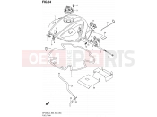 SUZUKI SFV650A L4 (2014) Gladius (E03,E28,E33) 64 - FUEL TANK (SFV650AL4 E33)