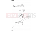 SUZUKI SFV650A L4 (2014) Gladius (E03,E28,E33) 58 - STAND