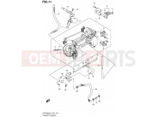 SUZUKI SFV650A L4 (2014) Gladius (E14) 11 - THROTTLE BODY