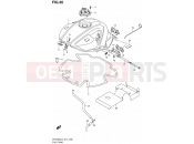 SUZUKI SFV650A L4 (2014) Gladius (E14) 36 - FUEL TANK