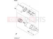 SUZUKI SFV650A L4 (2014) Gladius (E14) 23 - STARTING MOTOR