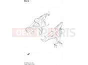 SUZUKI SFV650A L4 (2014) Gladius (E14) 40 - FRAME LOWER COVER