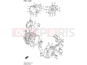 SUZUKI SFV650A L5 (2015) Gladius (E03,E28,E33) 112A - CRANKCASE COVER