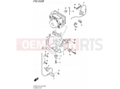 SUZUKI SFV650A L5 (2015) Gladius (E03,E28,E33) 533B - HYDRAULIC UNIT (SFV650AL5 E33)