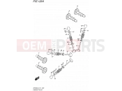 SUZUKI SFV650A L5 (2015) Gladius (E14) 126A - CAMSHAFT/VALVE