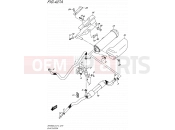 SUZUKI SFV650A L5 (2015) Gladius (E14) 427A - EVAP SYSTEM